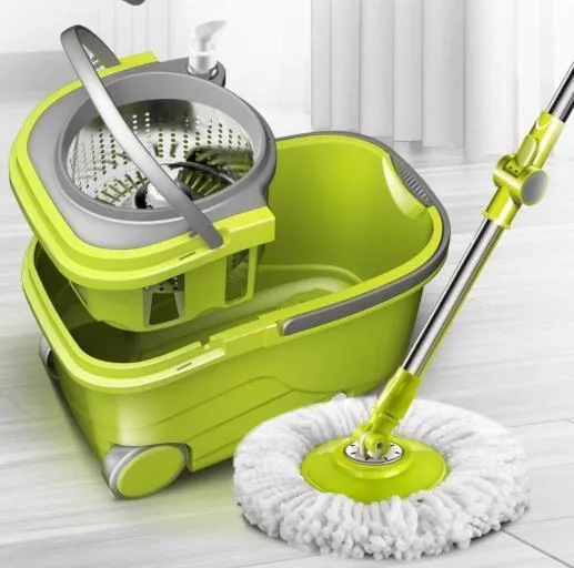 MOPS SUSPENDE SERVARATIONSKAPS SMART MOP MED VÄDER SPIN NOOZLE MOP Clean Broom Head Cleaning Floor Window House Clean Tools 230327