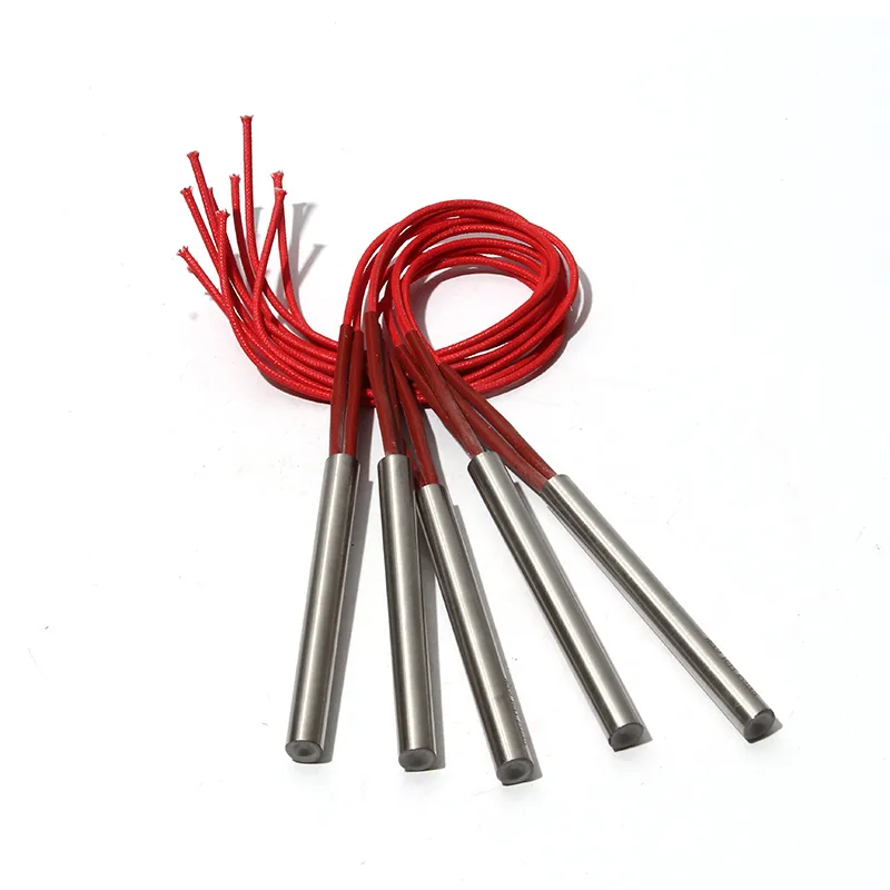 SSIMOO Cylindrical Cartridge Heating Heaters 950W-1200W 10mm× 380mm-500mm For Heating Applications 110V/220V/380V 2pcs/lot Kindly (Size : 220V, Color : 1000W 10x420mm