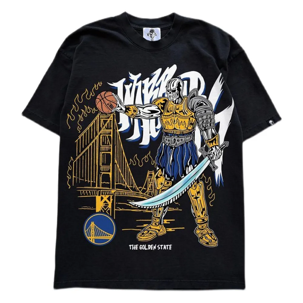 ●THA WESTRONAUTS New Era Golden State Warriors WHITE Sport Classics Short