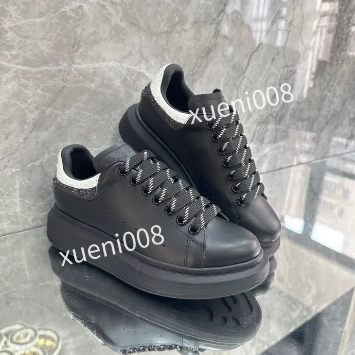 2023top ny designer sneakers casual skor reflekterande skor mocka läder tränare all-match stylist sneaker fritid skor plattform snörning tryck