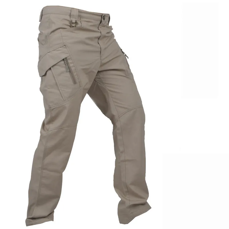 Pantalones de hombre Pantalones de hombre Militari Tactic Army Pantalones de carga Bolsillos múltiples Estilo Safari Pantalones impermeables Hombre Streetwear Senderismo Tallas grandes S-6XL 230327