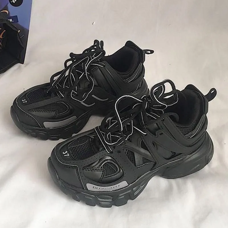 Casual Balencigas Mens Balecoigaity Women Designer Modna luksusowa ścieżka butów 3.0 LED oświetlony staż gomma skórzany staż FDC