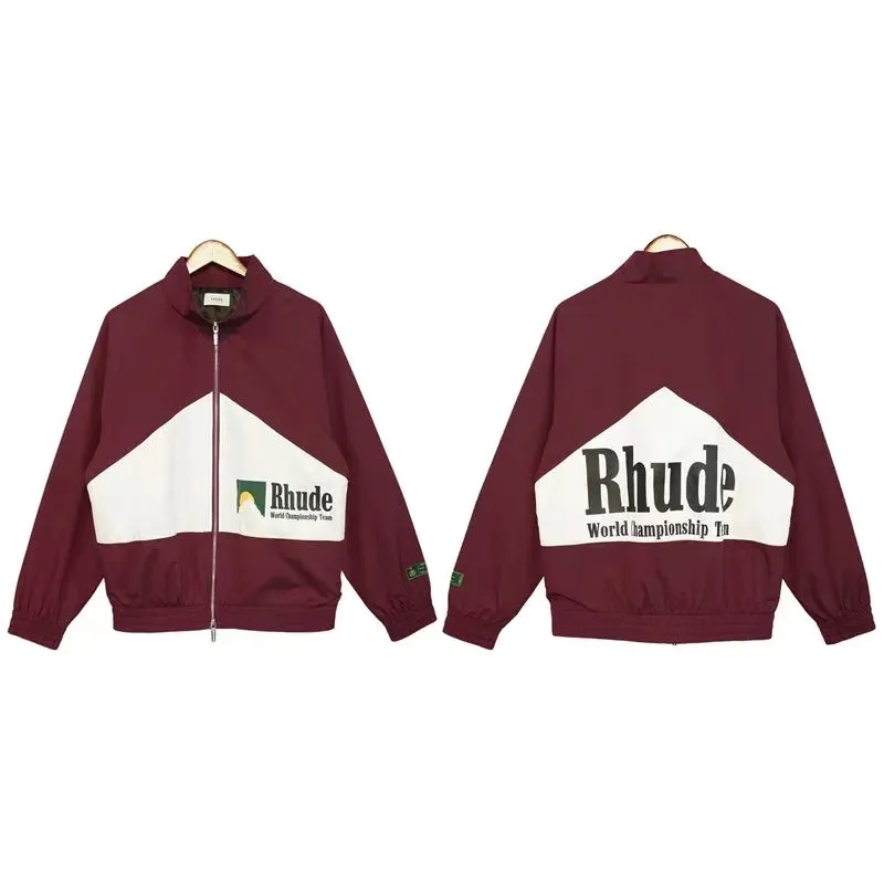 DHgate.com:Men's Rhudes Jackets Designer Mens Rhude