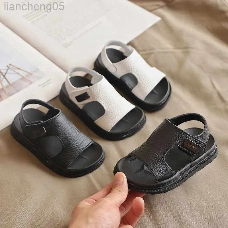 Sandali Sandali per bambini Neonato BambinoSlip-on Moda Neonati maschi Ragazze Piatti estivi Diapositive scarpe per bambini W0327