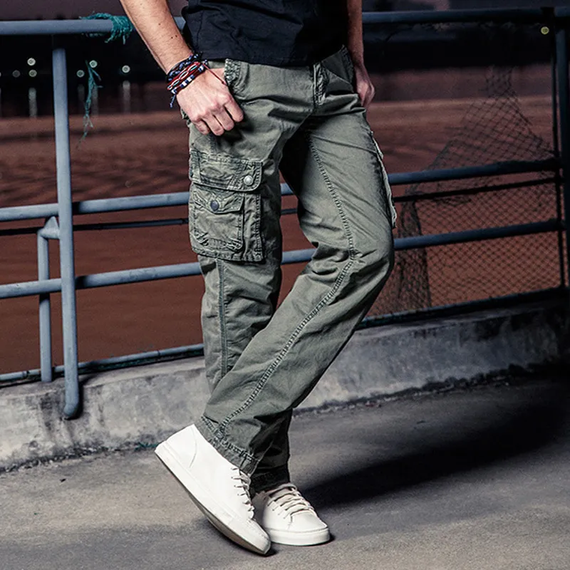 Pantalones Para Hombres Pantalones Tácticos Con Muchos Bolsillos Ejército Hombre  Camo Jogger Pantalones De Algodón De Talla Grande Zip Estilo Militar  Camuflaje Negro Pantalones Cargo Para Hombres 230327 De 27,69 €