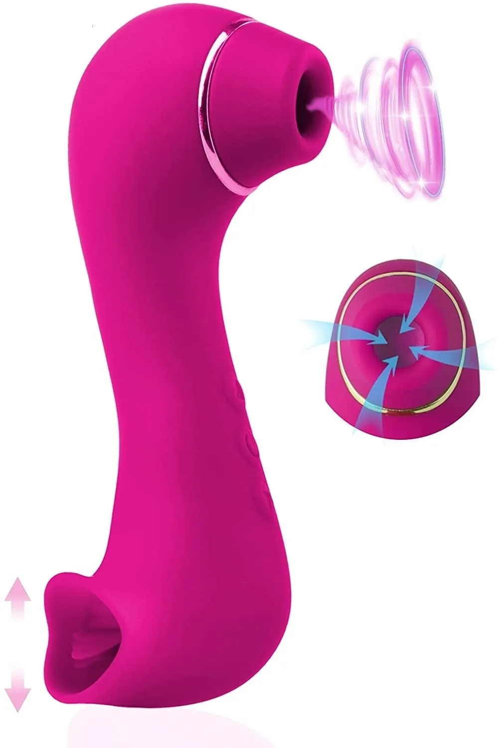 Vibromasseur Stimulateur Clitoris Et Point G - USB Multivitesses - Neuf