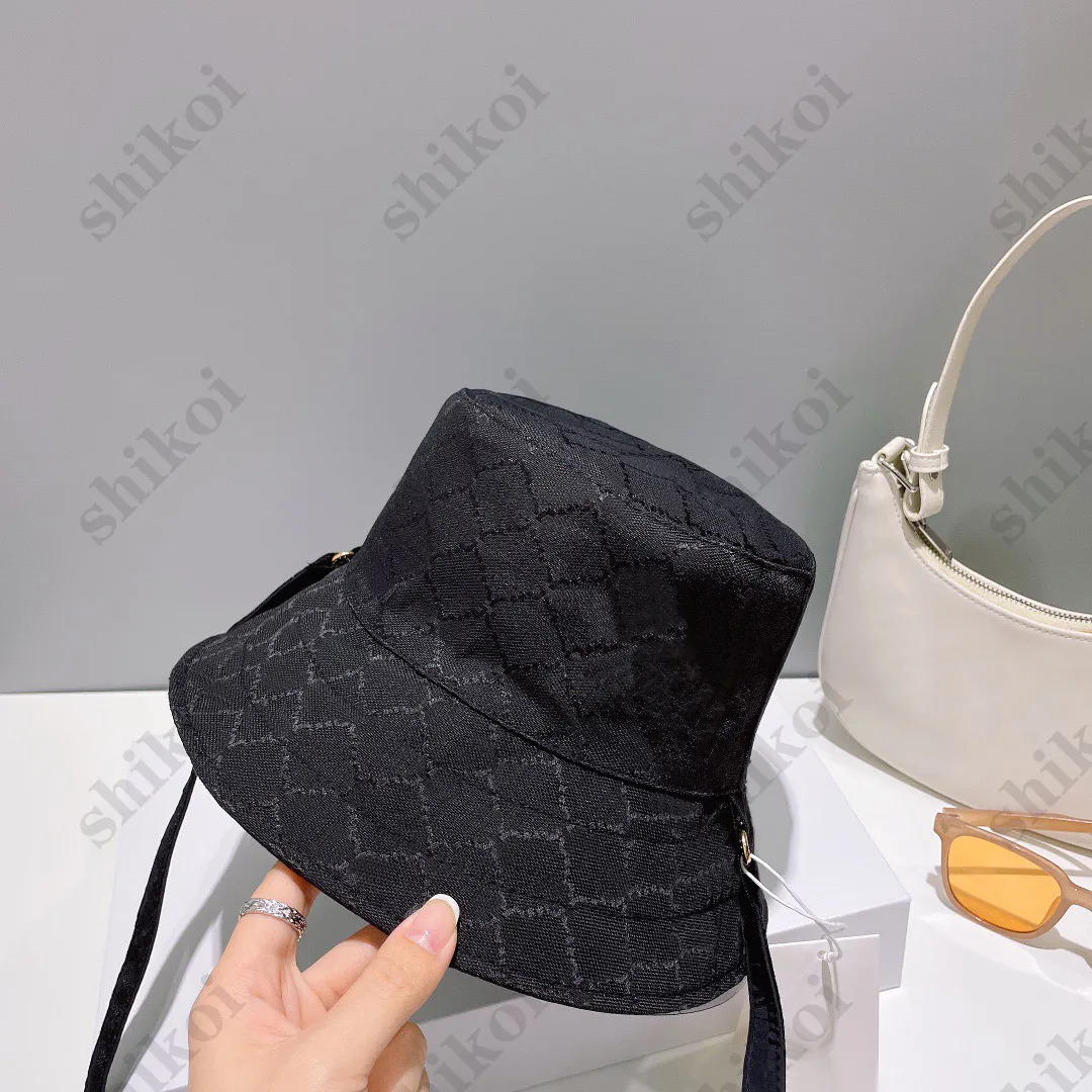 Luxury Designer Reversible Bucket Hat For Men And Women Wide Brim