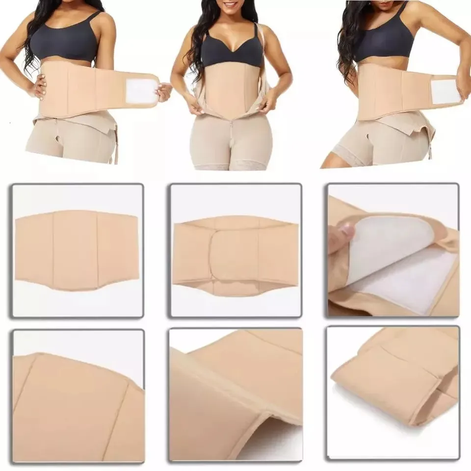Waist Tummy Shaper 360 Lipo Foam Wrap Around Ab Board Post Surgery  Flattening Abdominal Compression Waist Belly Table for Liposuction Recovery  230327