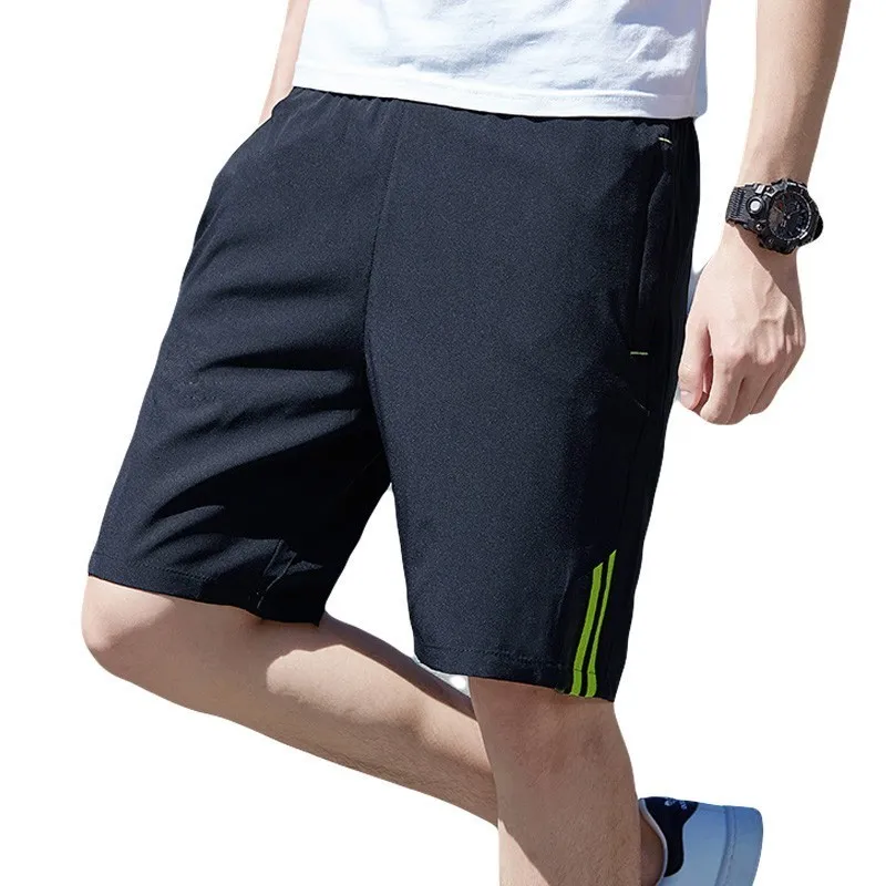 Men's Shorts Summer Men Casual Shorts Striped Mens Sportswear Short Sweatpants Jogger Male Qicky Dry Boardshorts 230327