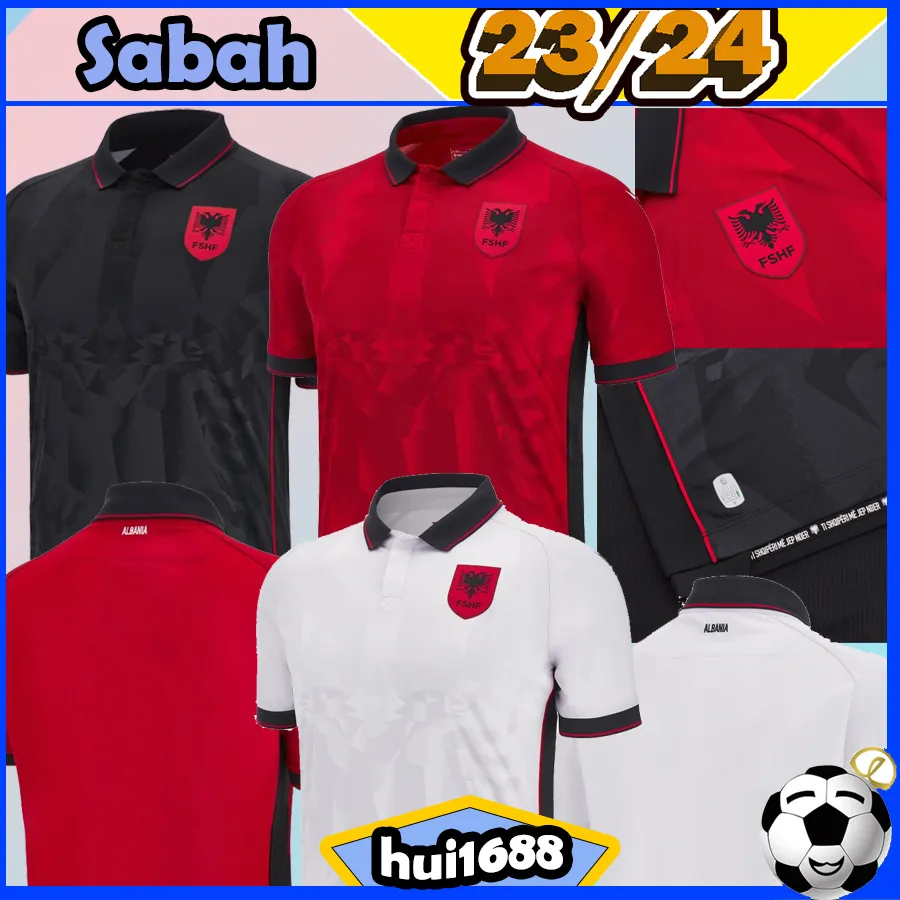 23/24 Albania soccer jerseys home away third 2023 2024 #9 Trashi #10 Manaj Bekim Balaj Rei Sokol Armando Broja Ylber Ramadani Cikallesh Lorenc men football shirts