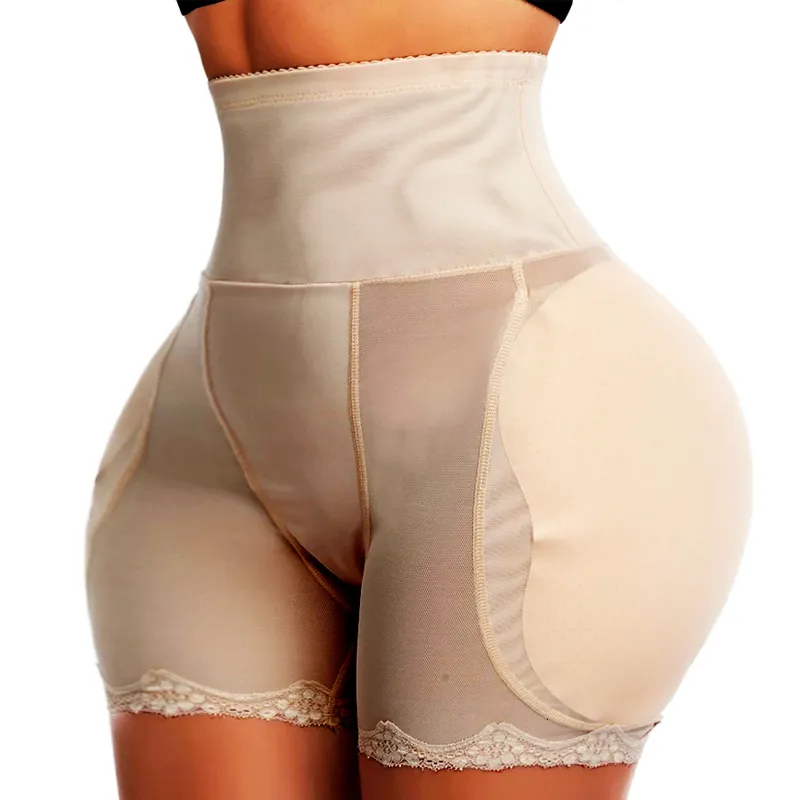 Kvinnor Shapers Afrulia Padded Hip Enhancer Butt Lifter Shapewear Midje Trainer Body Shaper Underwear Control Panties Fake Buttock Sexig underkläder 230327