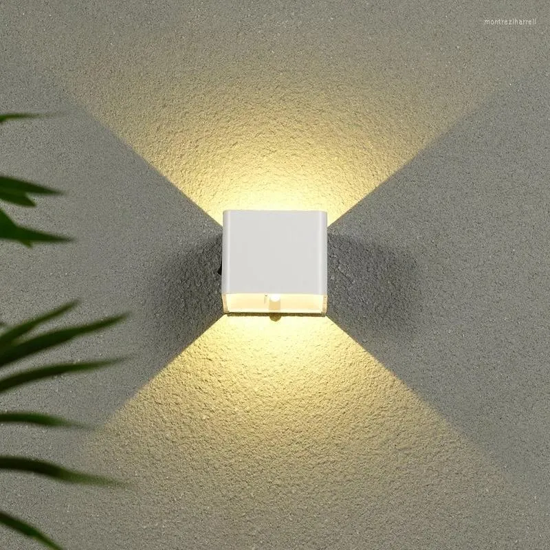 Wall Lamps Modern LED Lamp Indoor Rechargeable With Motion Sensor Nordic Bedside Lighting Decoration Living Room Light