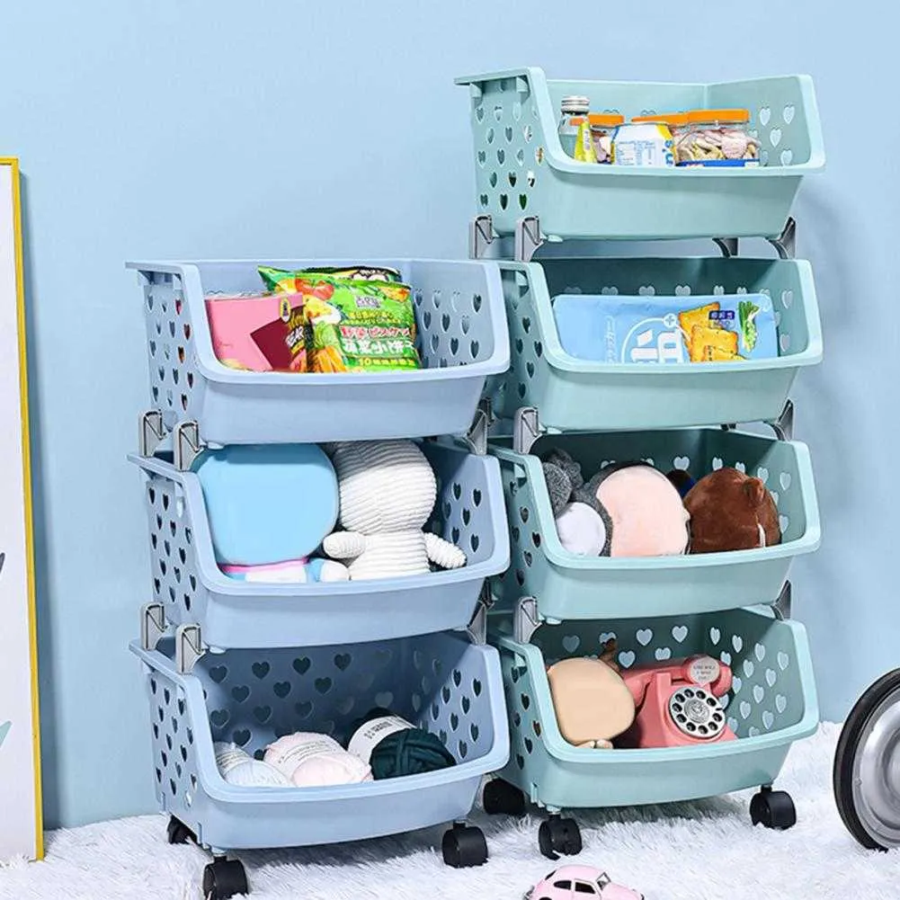 Stackable Fruit \u0026 Vegetable Storage Bins High Capacity Kitchen Organizer  Baskets From Misihan08, $12.97 | DHgate.Com, image size:1001x1001