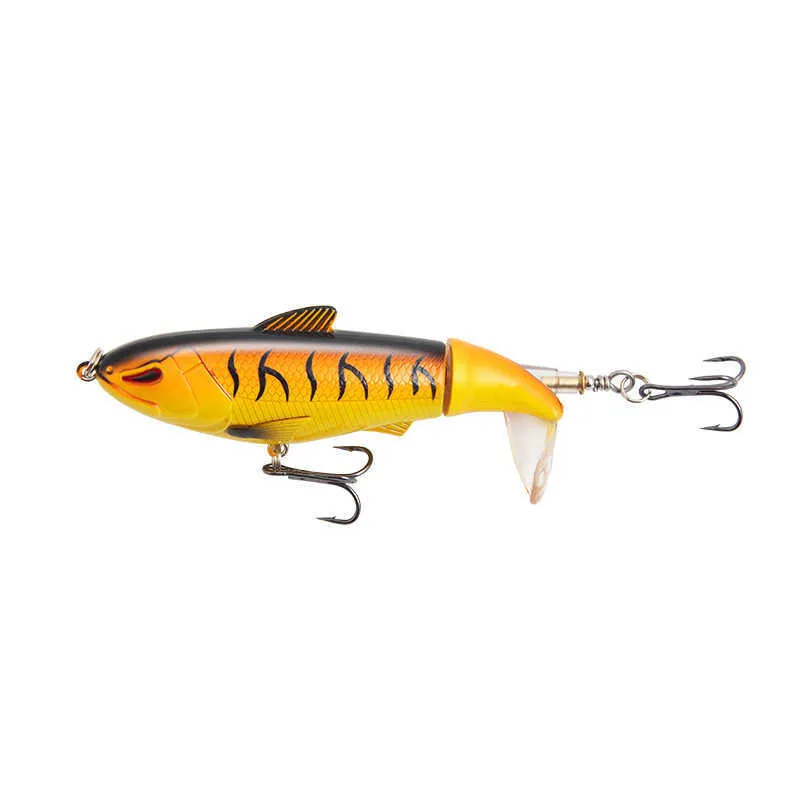 Whopper Popper 9.5cm/17.8g Topwater Top 10 Bass Lures Artificial Bait Hard  Plopper Soft Rotating Tail Fishing Tackle Geer From Sport_company, $2.36