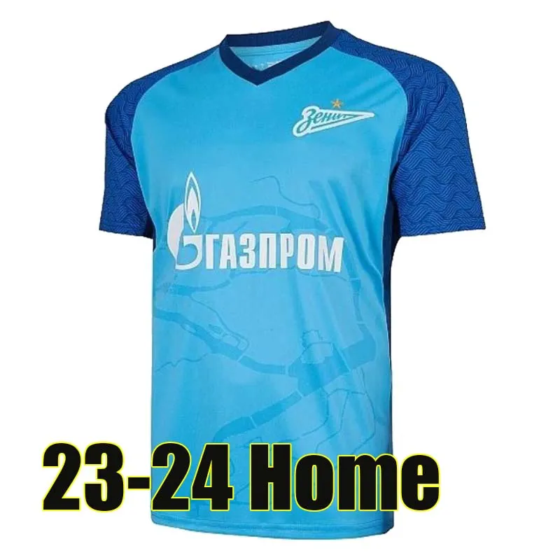 23/24 FC Zenite Soccer Jerseys Home Away St. Petersburg Champions Shirt