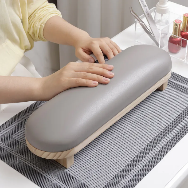 Hand Rests Minimalism PU Leather Nail Arm Rest Stand Nail Hand Rest Pillow Nail Stand Manicure Holder Hand Pillow Nail Arm Rest Cushion 230325