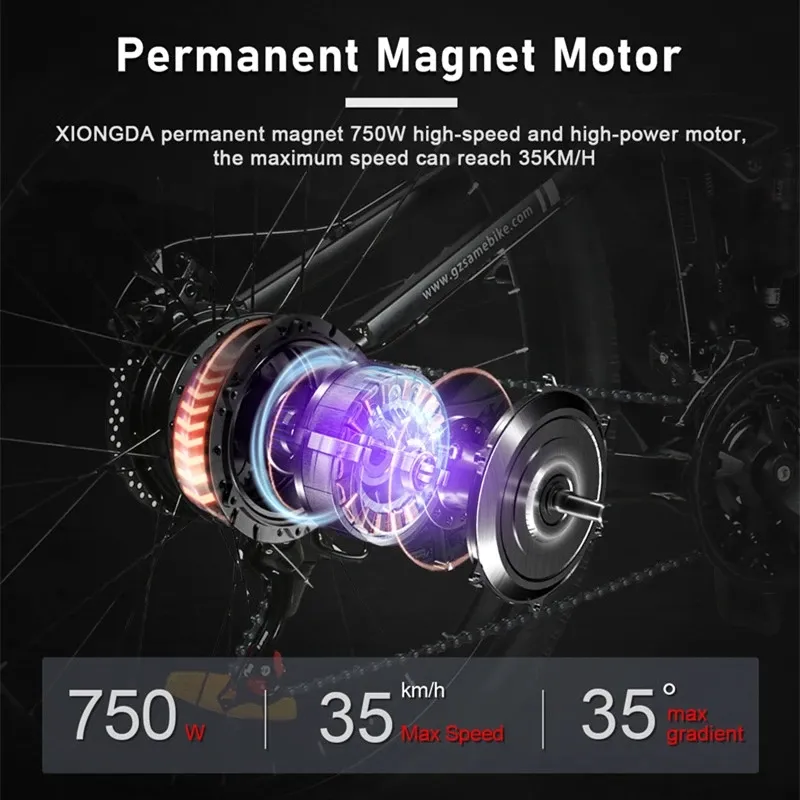 Samebike lo26 cheap motor