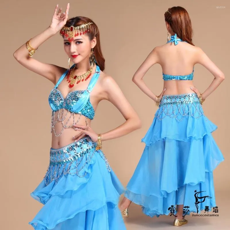 Stage Wear 6 kleuren Performance Oriental Belly Dancing Dessen