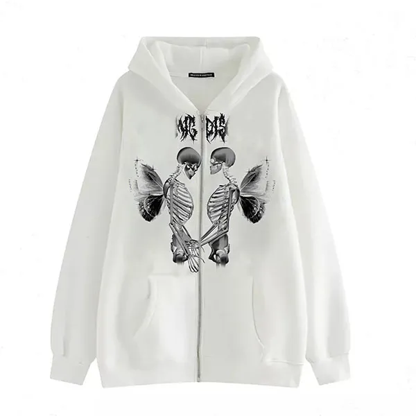 Hommes Et Femmes Sweat À Capuche Automne Designer Hoodies Pulls Molletonnés Hip Hop Lettre Imprimer Blanc Avec Noir Couple Veste printemps