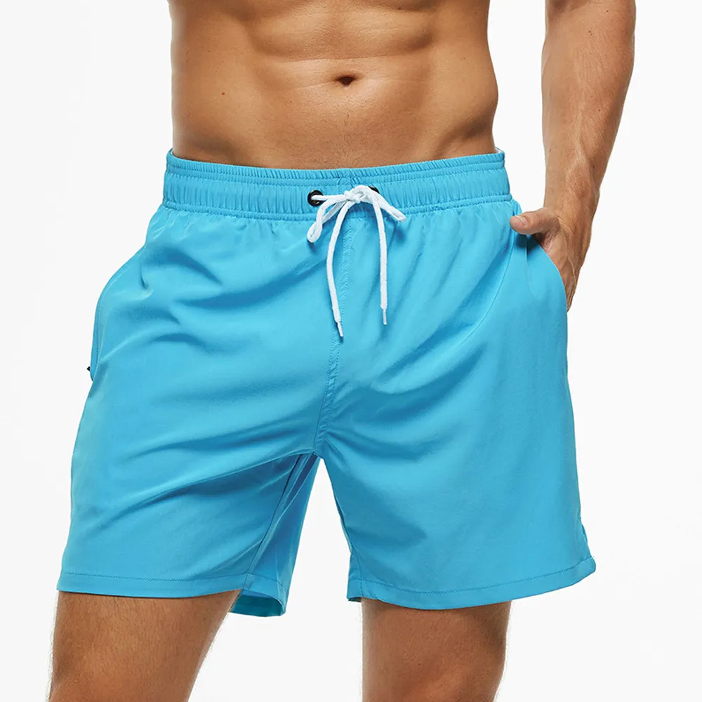 Heren shorts est zomer casual zachte shorts heren modestijl man strand huis sport shorts aziatische maat mannen mannelijk met rits pocket 230327