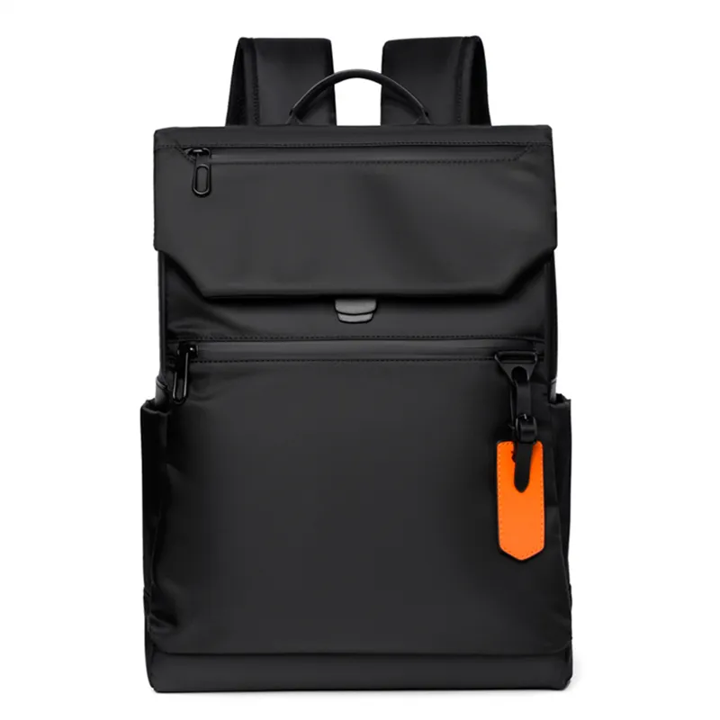 Bolsas escolares de alta qualidade de laptop de laptop de alta qualidade designer de marca de moda preto para negócios urbano homem USB cobrando 230328