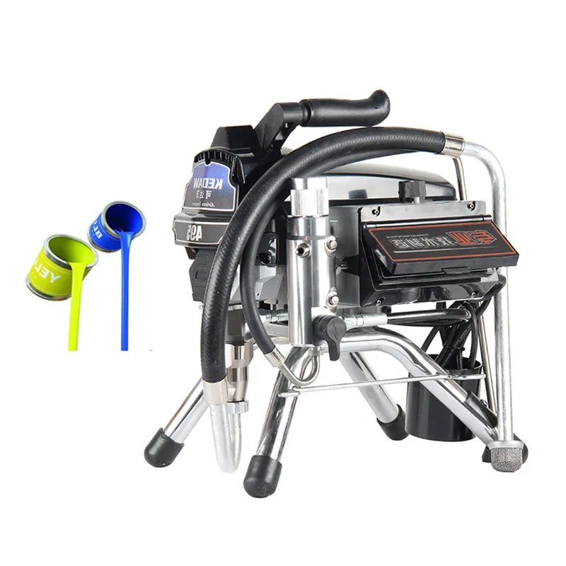 Machine de pulvérisation sans air professionnelle 3L pistolet de pulvérisation sans air pulvérisateur de peinture sans air peinture Machine-outil 3000W 495/395