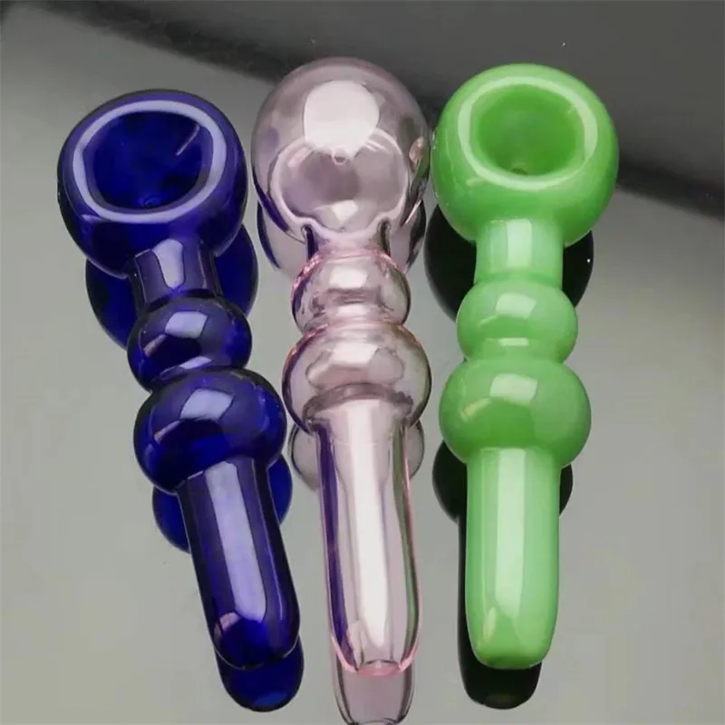 Cachimbo de cabaça colorido de cachimbo, bonges de óleo de bongues de óleo tubos de água com tubos de água vidro