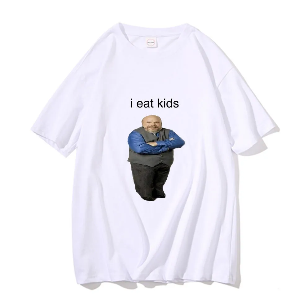 Men s T Shirts Bertram Eats Kids Funny Brand Homens Momente Camiseta Eu Comer Tees Man Pure Cotton Tops de manga curta Black casual Camiseta solta 230327