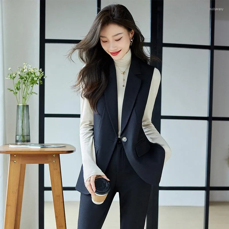 Ensemble gilet et pantalon femme new arrivals