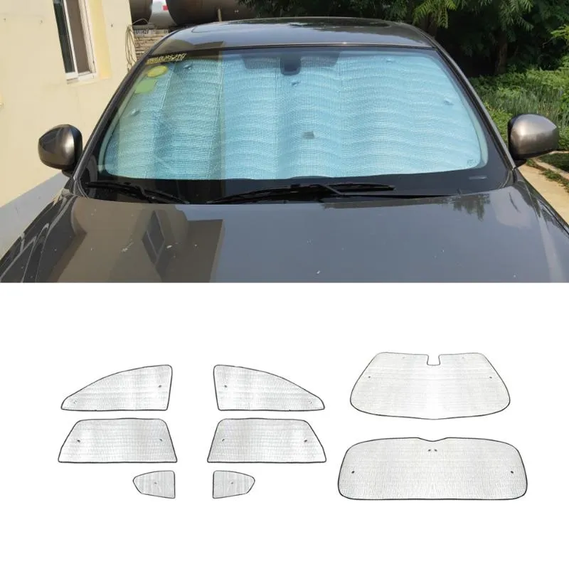 Bilsolskade för Sylphy Sentra 2006-2012 Vindrutan UV SHIELD COVER Värmeisolering Framsidan Fönster Interiörskydd