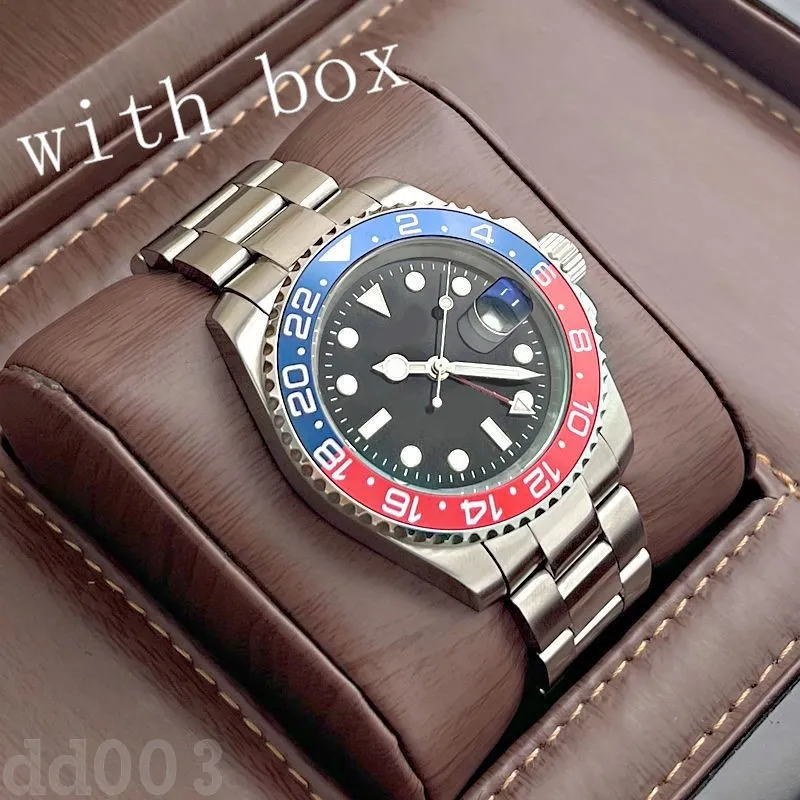 Waterproof automatic watch 2813 men watch luxury business office trendy wide wristwatches waterproof luminous movement watch ZDR ceramic bezel SB001 Q2