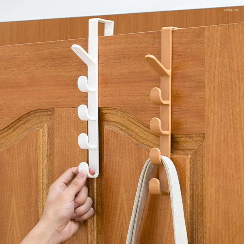 Hooks Bedroom Door Hanger Clothes Hanging Rack Over The Plastic