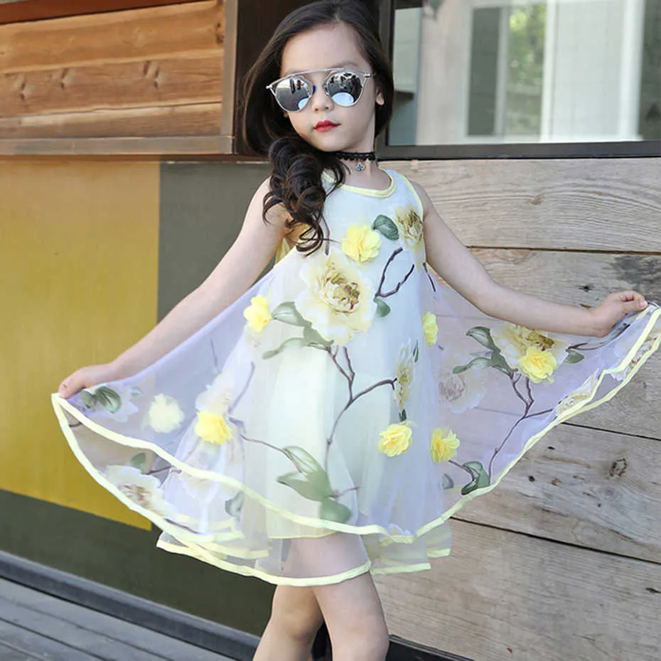 Girls Floral Summer Dress Sleeveless O-Neck Knee-Length for Ages 4 to 12 from Dhgate Girl's Dresses - price 64.23 Girls Floral Summer Dress Sleeveless O-Neck Knee-Length for Ages 4 to 12 from Dhgate Girl's Dresses - price 64.23