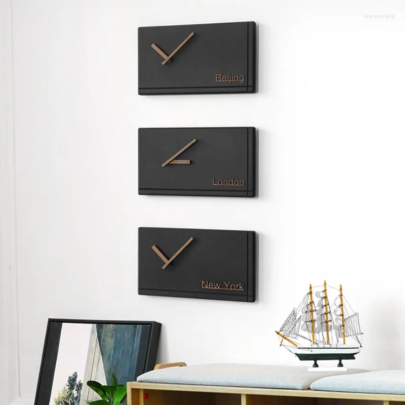 Horloges murales nordique décorative grande horloge design moderne mode smart luxe salon orologio da parete montre maison