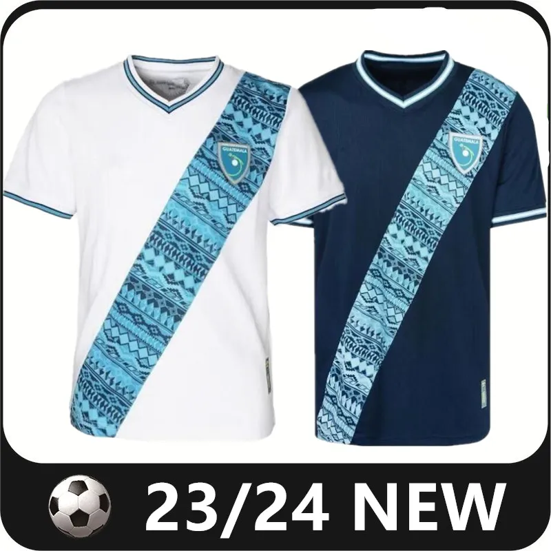 2023 24 Guatemala National Team Mens Soccer Jerseys, Home And Away