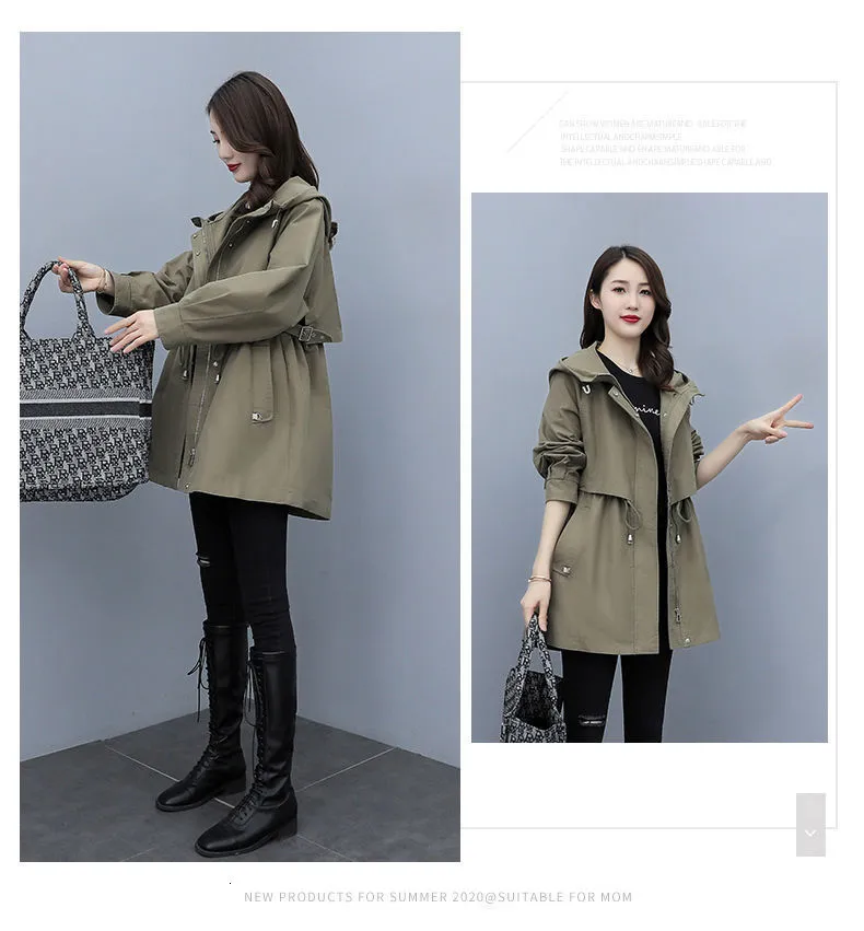 DHgate.com:2024 Spring Fall Womens Jackets, Mid-Length