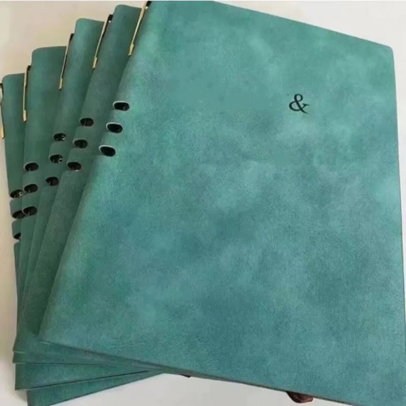 パーティーギフト16x21x2cmクラシックPUカバーT VIP Collectioin Paper Notebook withペン