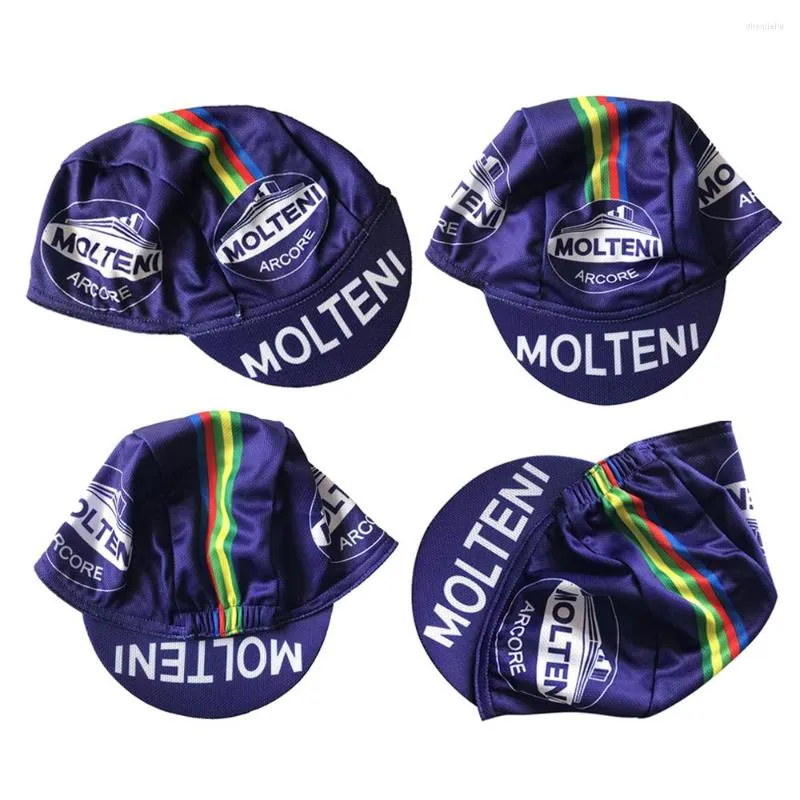 Fietskappen kleuren lijnen kleur cool retro klassiek oscrolling gorra ciclismo unisex