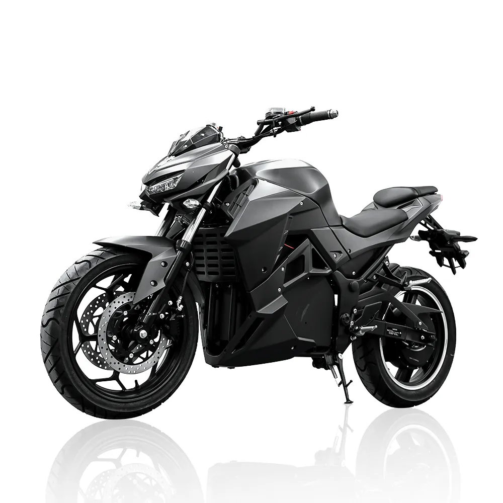 2024 HEZZO Bikes Elektromotorrad 5000W 72V 120AH Lithiumbatterie Long Rang Racing E-Motorrad Moped Roller Moto Electrica Kostenloser Versand