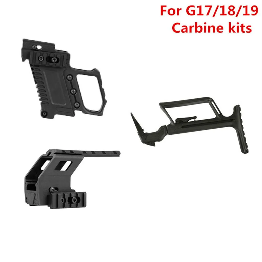 Tactical Rail Base Adapter System G17 G18 G19 Carbine Kit Accessories 324r用クイックリロードマウントストック