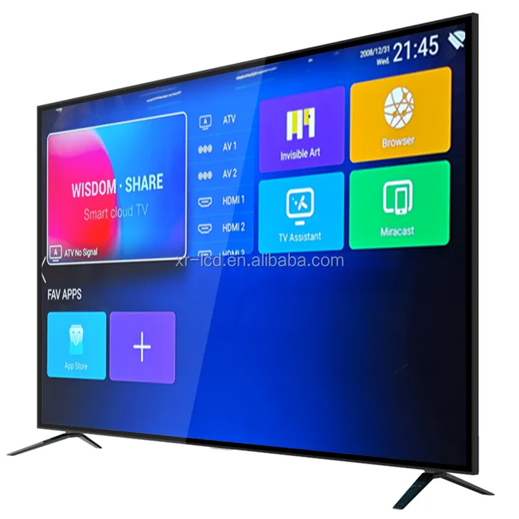 Tv a schermo piatto Televizyon 2k Android Smart Tv Regno Unito Televisione da 32 pollici Led Flat Tv