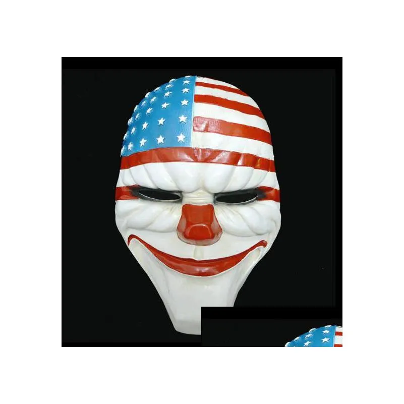 Party Masks Harvest Day Mask Game Dance Clown Funny Props Halloween Horror WL1066 Drop Delivery 202 DHFNU