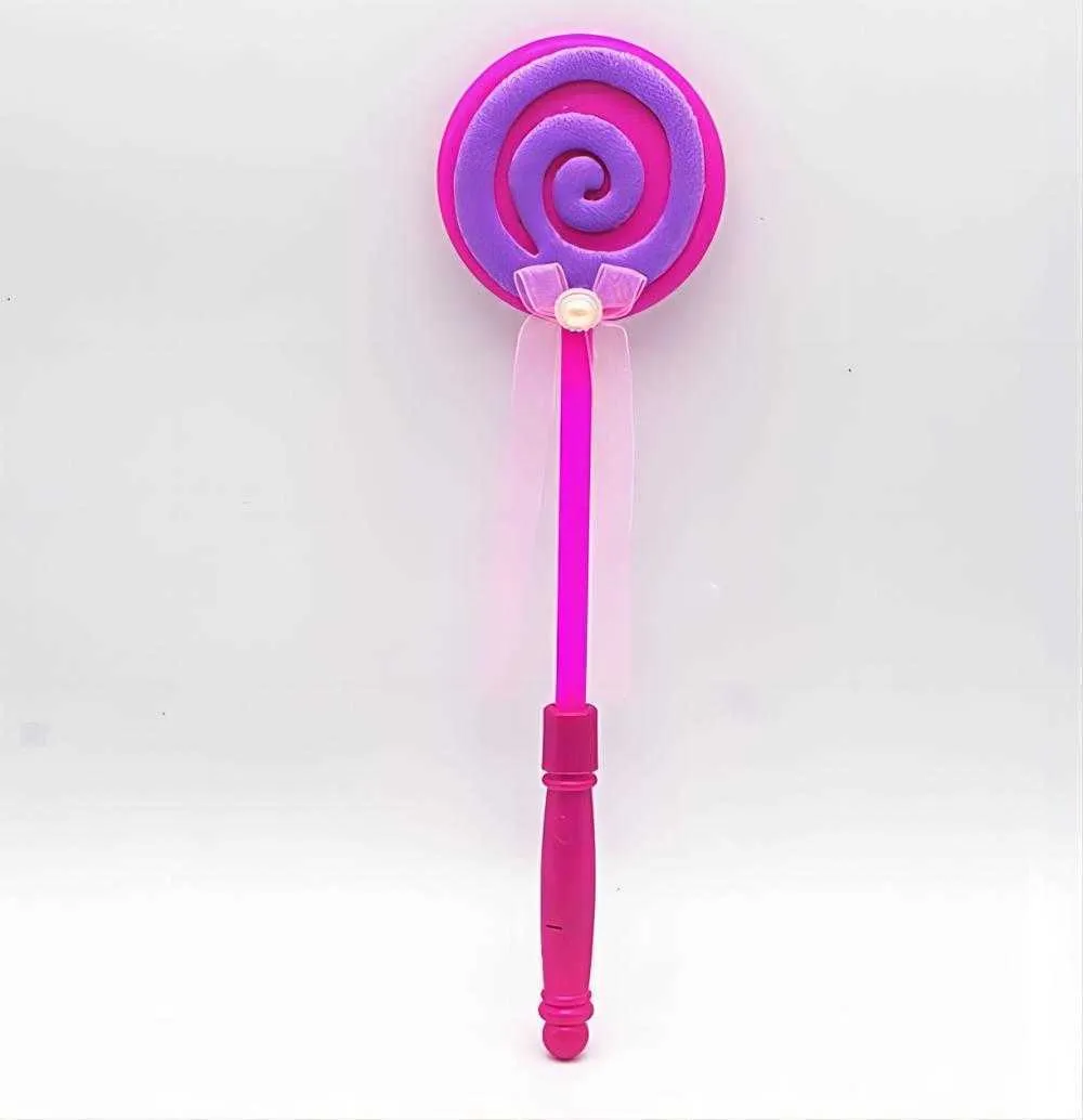 Outdoor Games Lighting Up Flashing Lollipop Wand LED Glow Stick Funny Halloween Christmas Hen Club Party Accessory Kids Girls