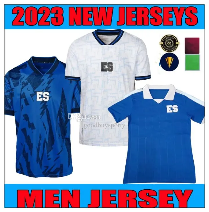 2023 2024 El Salvador Fußballtrikots Heim Auswärts Dritter 22 23 24 Alex Roldan Darwin Ceren Eriq Zavaleta Amando Moreno Narciso Orellana Fußballtrikots der Nationalmannschaft