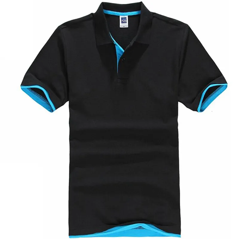 Hommes Polos Chemises D'été Mince Coton À Manches Courtes Camisas Marque Casual Sport Hommes Tops Vêtements Drop 230328