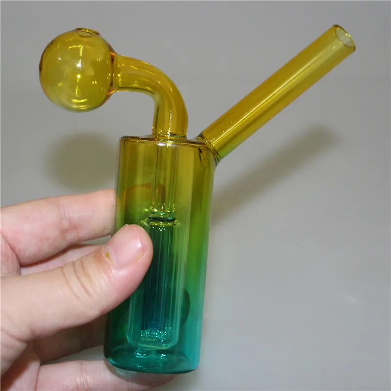 Narguilé Mini Verre Brûleur À Huile Bong pour Rigs Eau Bongs tuyau dab rig Ash Catcher Quartz banger bols à ongles Accessoires pour Fumer