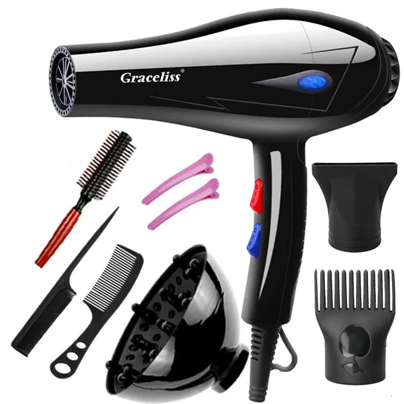 Secador De Cabelo Power 3000w 110v Profissional Com Difusor