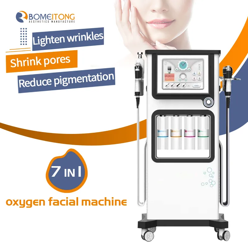 Offres spéciales hydro dermabrasion Microdermabrasion eau Aqua Dermabrasion machine à éplucher 1 an de garantie personnalisation du logo