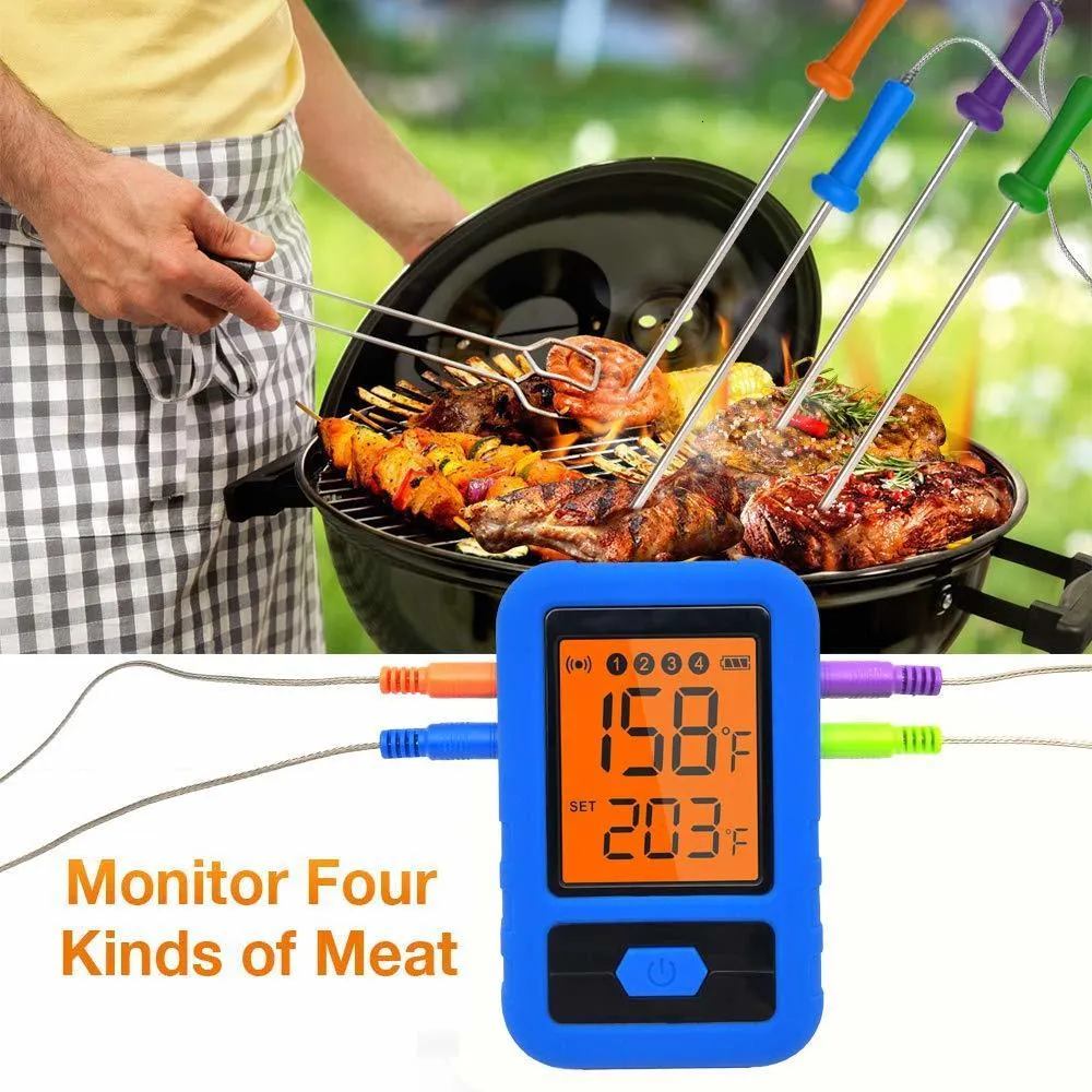 Thermomètre Numérique Avec Sonde Pour Cuisson Au Four - Résistant