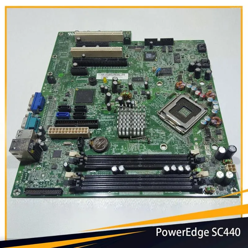 Moderbrädor Mainboard för PowerEdge SC440 YH299 0NY776 0YH299 NY776 Moderkort helt testat